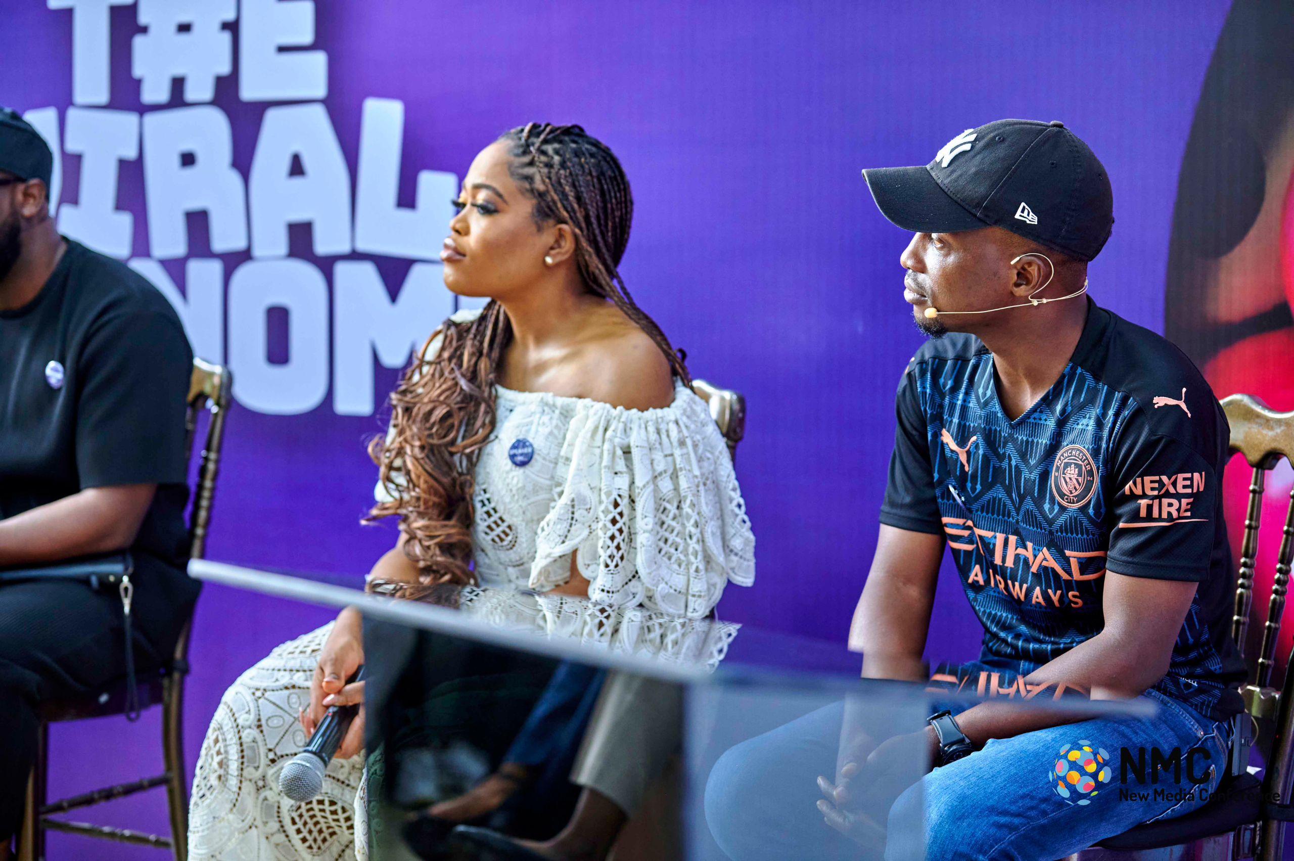 Panel with camera focus on Oluwatosin Olaseinde